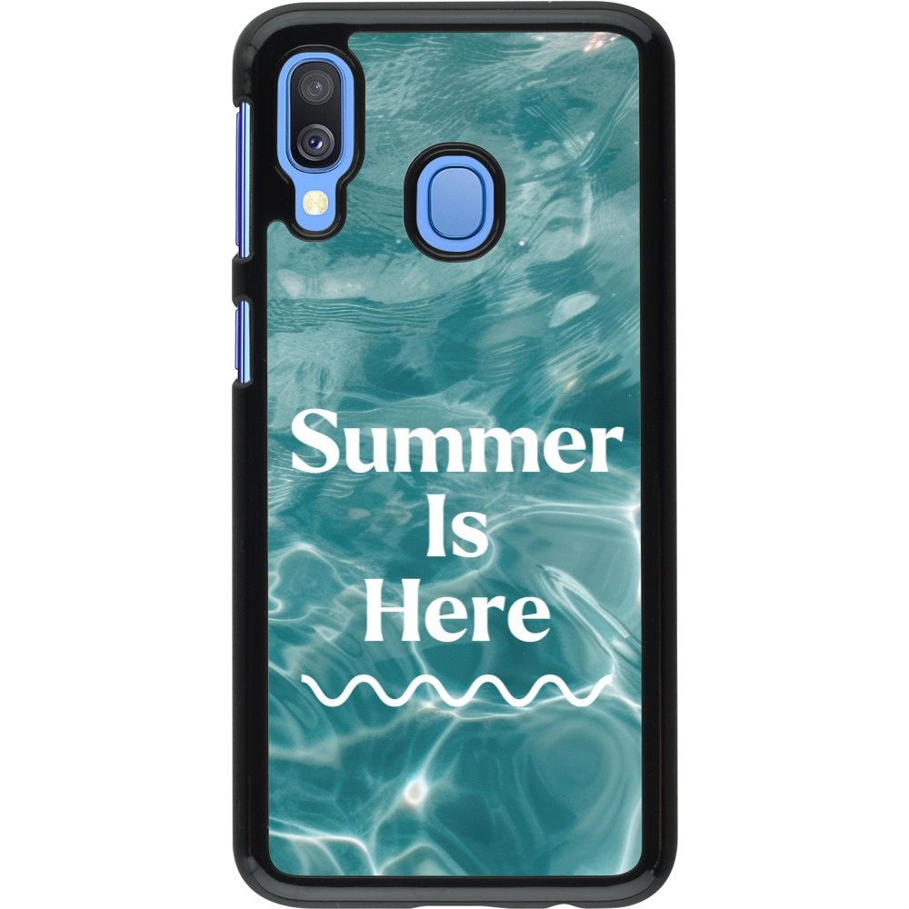 Samsung Galaxy A40 Case Hülle - Summer 2025 Summer is here