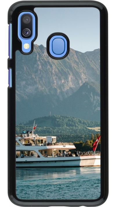 Coque Samsung Galaxy A40 - Fête Nationale Suisse Bateau Leman