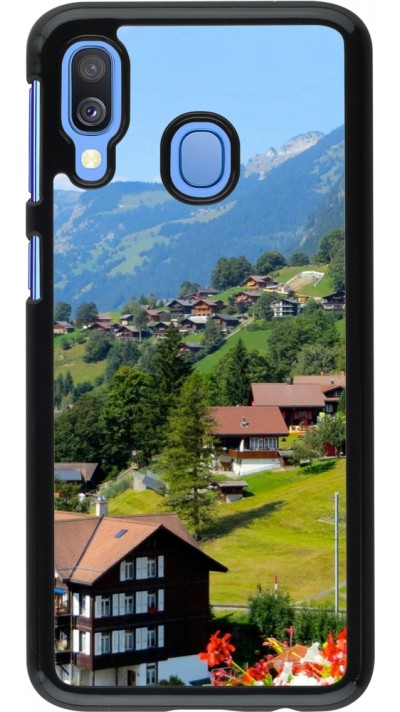 Coque Samsung Galaxy A40 - Fête Nationale Suisse Paysage