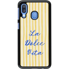 Samsung Galaxy A40 Case Hülle - The good life 2026