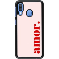 Samsung Galaxy A40 Case Hülle - Valentine 2024 amor
