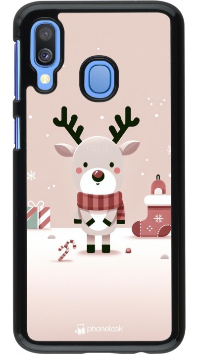 Samsung Galaxy A40 Case Hülle - Weihnachten 2023 Choupinette Rentier