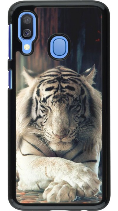Hülle Samsung Galaxy A40 - Zen Tiger