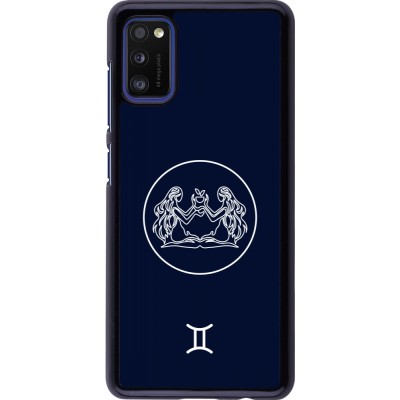 Samsung Galaxy A41 Case Hülle - Astrologie Zwillinge