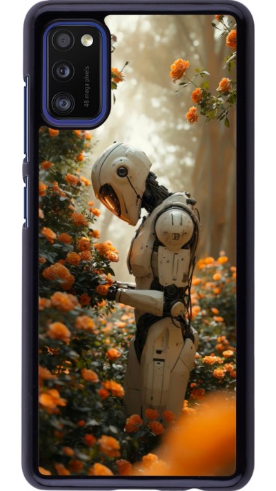 Coque Samsung Galaxy A41 - Astronaut flowers 2025