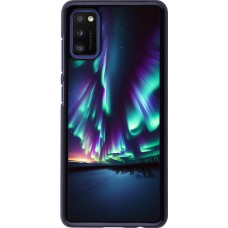 Samsung Galaxy A41 Case Hülle - Funkelndes Nordlicht