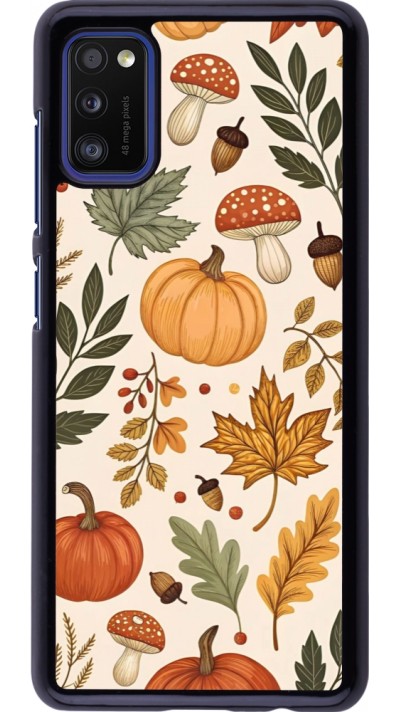 Samsung Galaxy A41 Case Hülle - Autumn 25 Autumn pattern
