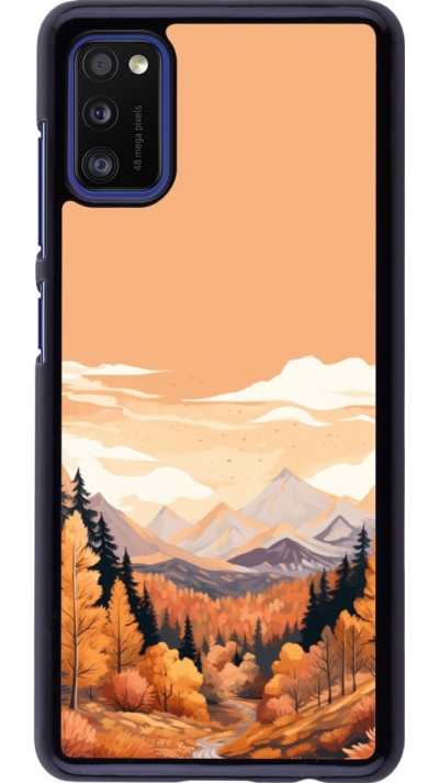 Samsung Galaxy A41 Case Hülle - Autumn 25 Mountains