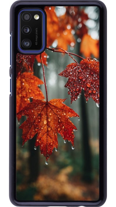 Samsung Galaxy A41 Case Hülle - Autumn 25 Rain