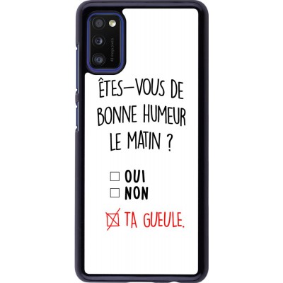 Hülle Samsung Galaxy A41 - Bonne humeur matin