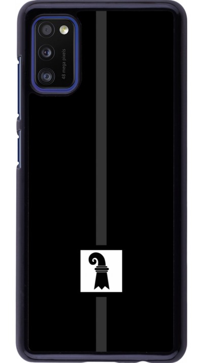 Samsung Galaxy A41 Case Hülle - Kanton BS schwarz
