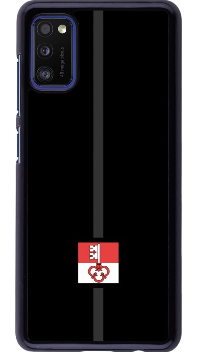 Samsung Galaxy A41 Case Hülle - Kanton OW schwarz