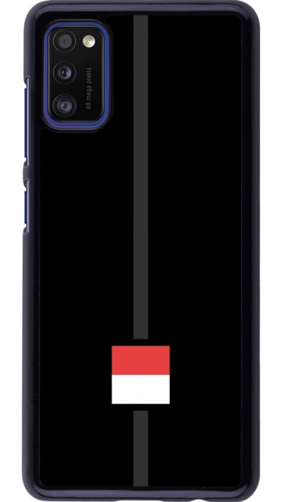 Samsung Galaxy A41 Case Hülle - Kanton SO schwarz