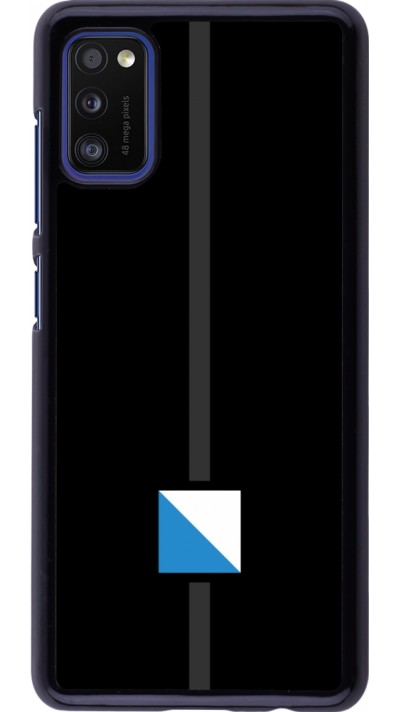 Samsung Galaxy A41 Case Hülle - Kanton ZH schwarz