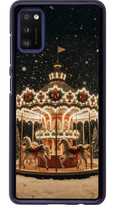 Samsung Galaxy A41 Case Hülle - Christmas 25 Carousel