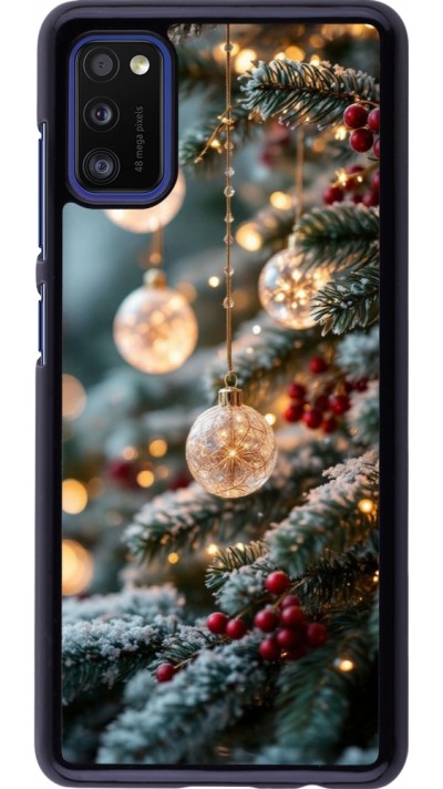 Samsung Galaxy A41 Case Hülle - Christmas 25 Xmas Decorated Tree