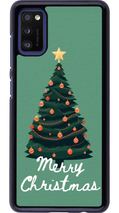 Samsung Galaxy A41 Case Hülle - Christmas 25 Xmas Tree