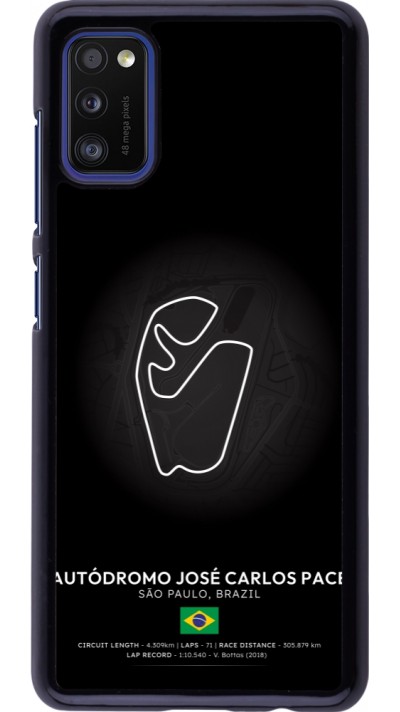 Samsung Galaxy A41 Case Hülle - F1 Track 2025 Brazil