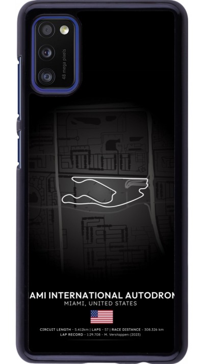 Samsung Galaxy A41 Case Hülle - F1 Track 2025 Miami