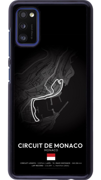 Samsung Galaxy A41 Case Hülle - F1 Track 2025 Monaco