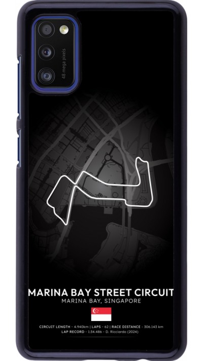 Samsung Galaxy A41 Case Hülle - F1 Track 2025 Singapore