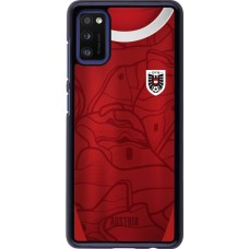 Samsung Galaxy A41 Case Hülle - Austria personalisierbares Fussballtrikot
