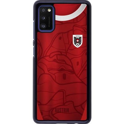 Samsung Galaxy A41 Case Hülle - Austria personalisierbares Fussballtrikot