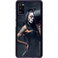 Samsung Galaxy A41 Case Hülle - Halloween 22 Tattooed Girl