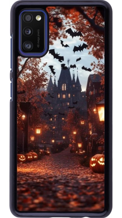 Samsung Galaxy A41 Case Hülle - Halloween 2025 Haunted house