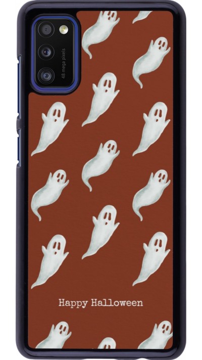 Samsung Galaxy A41 Case Hülle - Halloween 2025 Pattern of ghosts