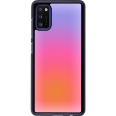 Samsung Galaxy A41 Case Hülle - Orange Pink Blue Gradient