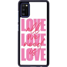 Samsung Galaxy A41 Case Hülle - Saint Valentines Day 26 Love all we need is