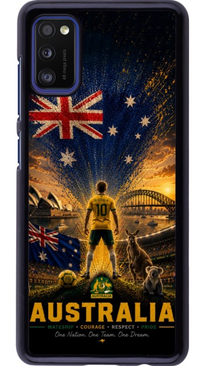 Coque Samsung Galaxy A41 - Football Australie splash 2026