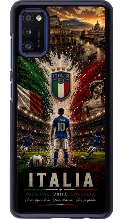 Coque Samsung Galaxy A41 - Football Italie splash 2026