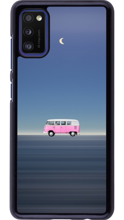 Samsung Galaxy A41 Case Hülle - Spring 23 pink bus