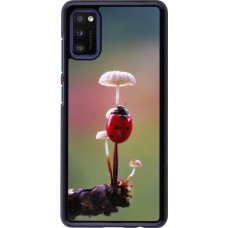 Samsung Galaxy A41 Case Hülle - Ladybird on a mushroom Spring 2026
