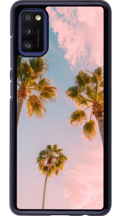 Samsung Galaxy A41 Case Hülle - Summer 2025 Palmiers