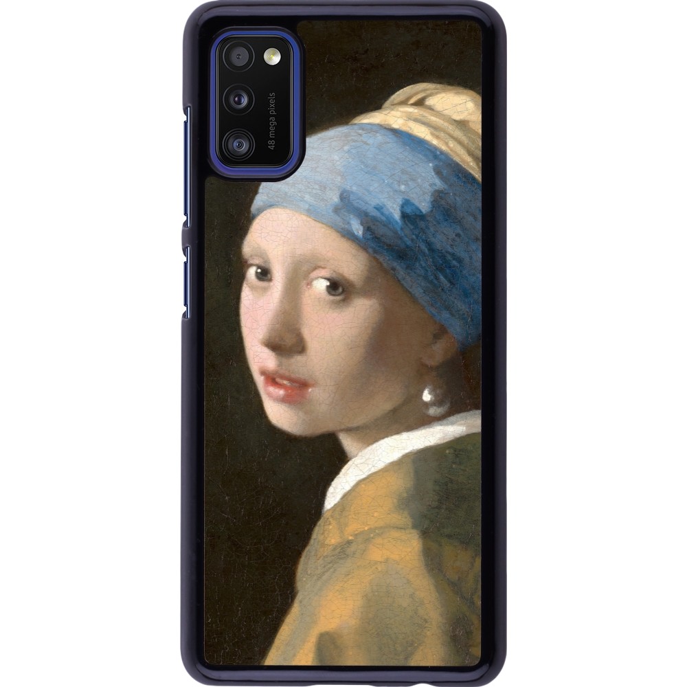 Samsung Galaxy A41 Case Hülle - Kunstbild - Das Mädchen mit dem Perlenohrring - Jan Vermeer