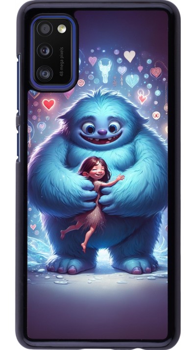 Samsung Galaxy A41 Case Hülle - Valentin 2024 Flauschige Liebe