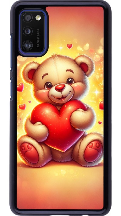 Samsung Galaxy A41 Case Hülle - Valentin 2024 Teddy Liebe