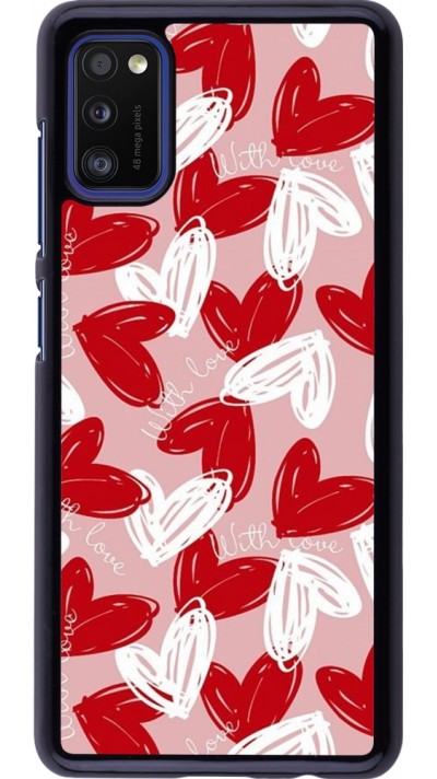 Samsung Galaxy A41 Case Hülle - Valentine 2024 with love heart