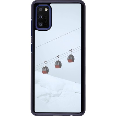 Samsung Galaxy A41 Case Hülle - Winter 22 ski lift