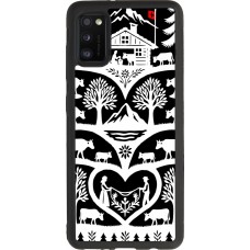 Samsung Galaxy A41 Case Hülle - Silikon schwarz Poya Schweiz 2 schwarz