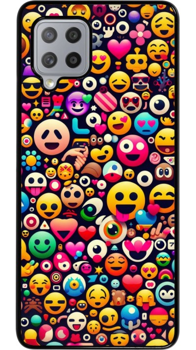 Coque Samsung Galaxy A42 5G - Emoji Mix Color