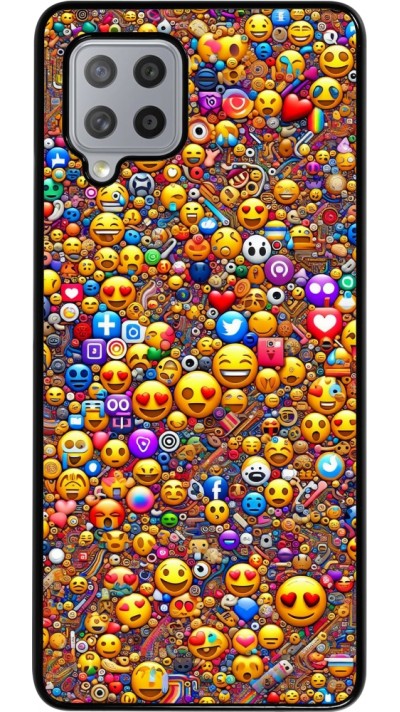 Coque Samsung Galaxy A42 5G - Emoji mixed