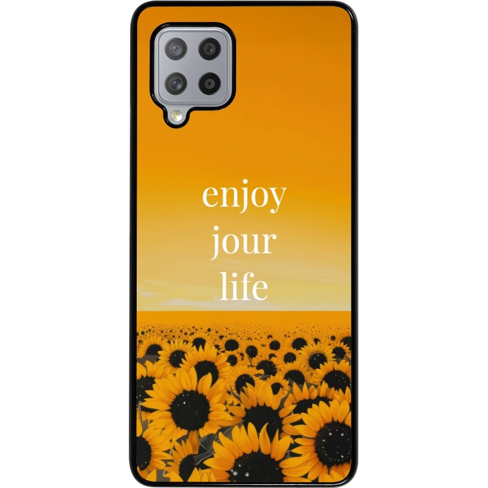 Samsung Galaxy A42 5G Case Hülle - Summer 2025 Enjoy your life