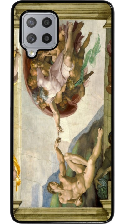 Samsung Galaxy A42 5G Case Hülle - Kunstbild - Die Erschaffung Adams - Michelangelo