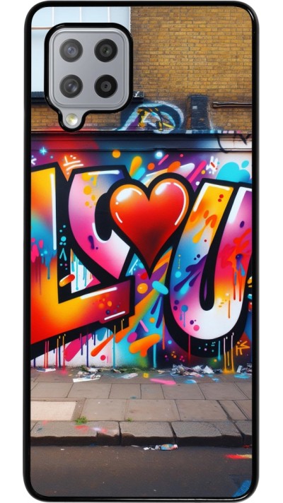 Samsung Galaxy A42 5G Case Hülle - Valentin 2025 Liebe U Tag