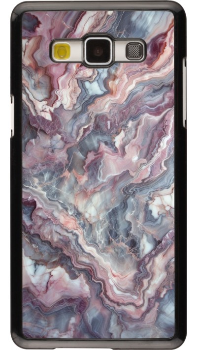Samsung Galaxy A5 (2015) Case Hülle - Violetter silberner Marmor
