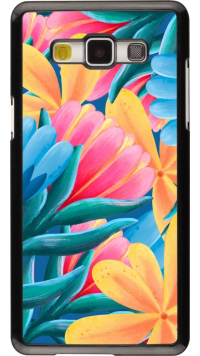 Samsung Galaxy A5 (2015) Case Hülle - Spring 23 colorful flowers
